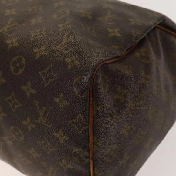 LOUIS VUITTON Monogram Speedy 40 Hand Bag M41522 LV Auth 136865 - Picture 5 of 16
